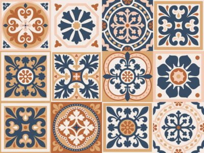 گروت در موزائیک کاری