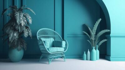 نقش رنگ در معماری داخلی با ترکیب رنگهای سرد و آرامشبخش