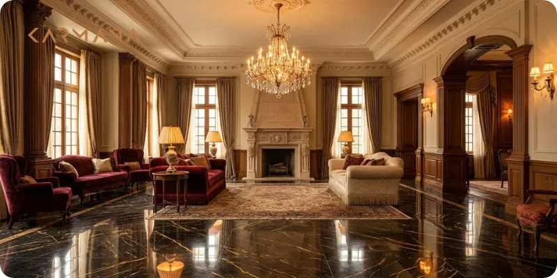 معیارهای مهم در خرید سنگ کف پذیرایی