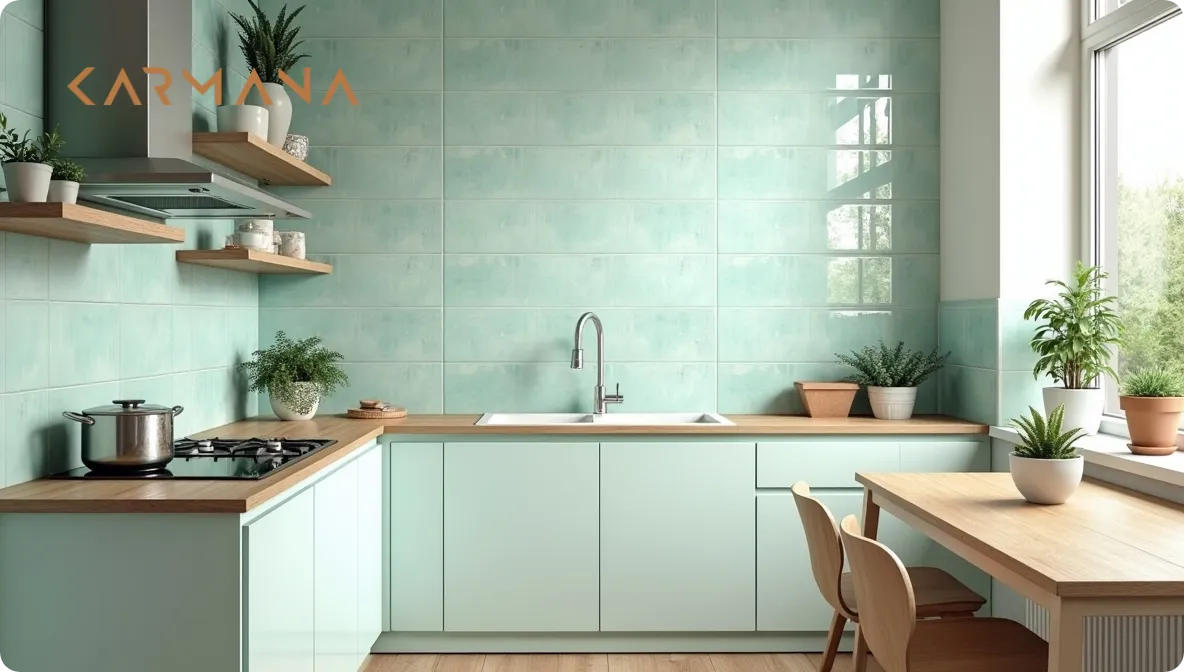 محبوب ترین رنگهای سرامیک آشپزخانه: از سفید تا رنگهای خاص