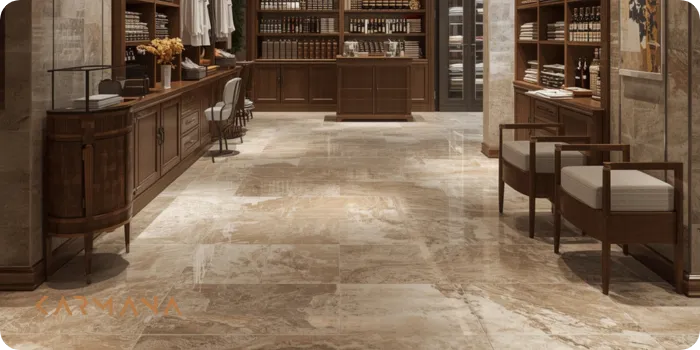 بهترین سنگ برای کف مغازه