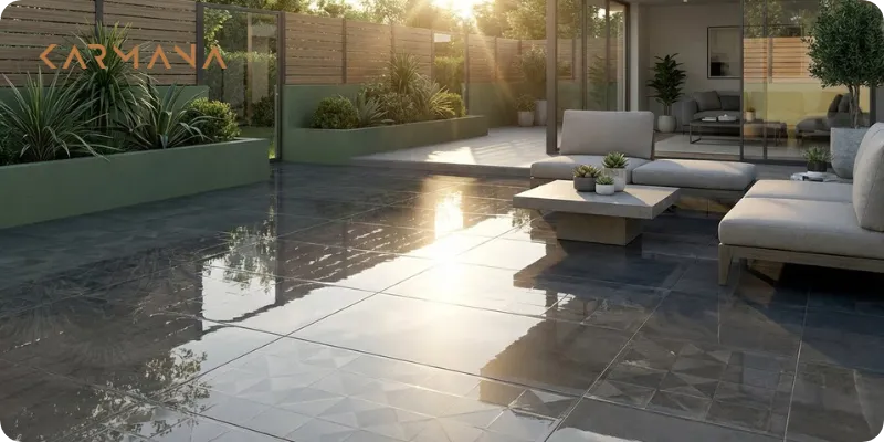 تفاوت اصلی سرامیک و موزاییک حیاط چیست؟