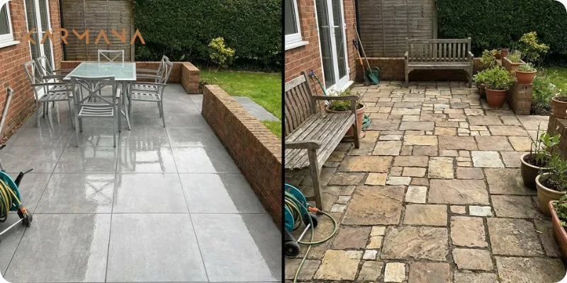 مقایسه زیبایی و تنوع طرح در سرامیک و موزاییک