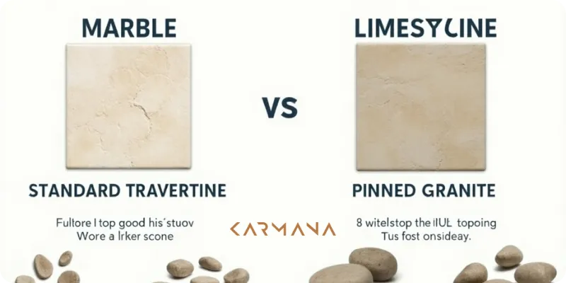 تاثیر نور خورشید بر سنگ&zwnj; های نامناسب نما